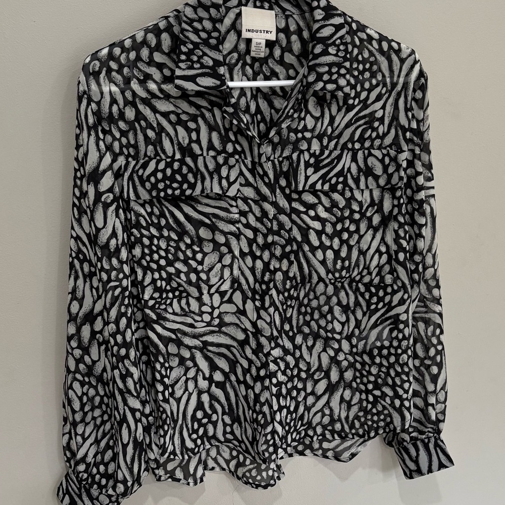 Leopard Blouse